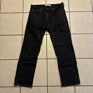 Levi's 559 Men's 36x32 Faded Black Denim Jeans Relaxed Fit